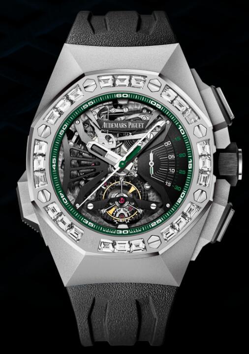 Audemars Piguet Royal Oak Concept Supersonnerie Platinum The Hour Glass Replica watch REF: 26593PT.ZZ.D002CA.01